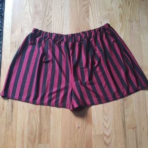 Striped Culotte Shorts FIRM